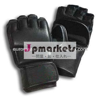 高品質な黒色販売のための革mmaの手袋問屋・仕入れ・卸・卸売り