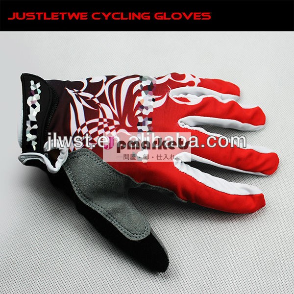 2014年フルフィンガーマウンテンバイク自転車手袋ゲルサイクリングの手袋のためのレーシングの卸売問屋・仕入れ・卸・卸売り