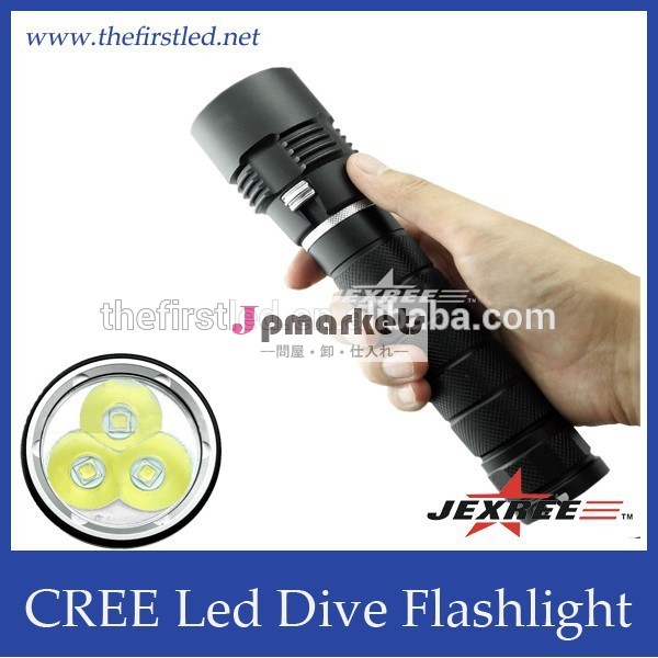 水中jexree100メートル3xcreexm-l23000lm充電式ledダイビング懐中電灯ダイビング用品スキューバダイビングライトをスキューバ問屋・仕入れ・卸・卸売り