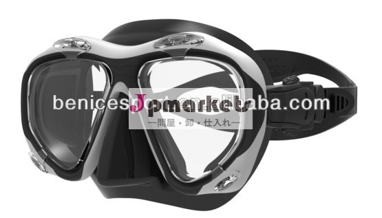光学高品質強化ガラスダイビングマスク( opt- 2602)問屋・仕入れ・卸・卸売り