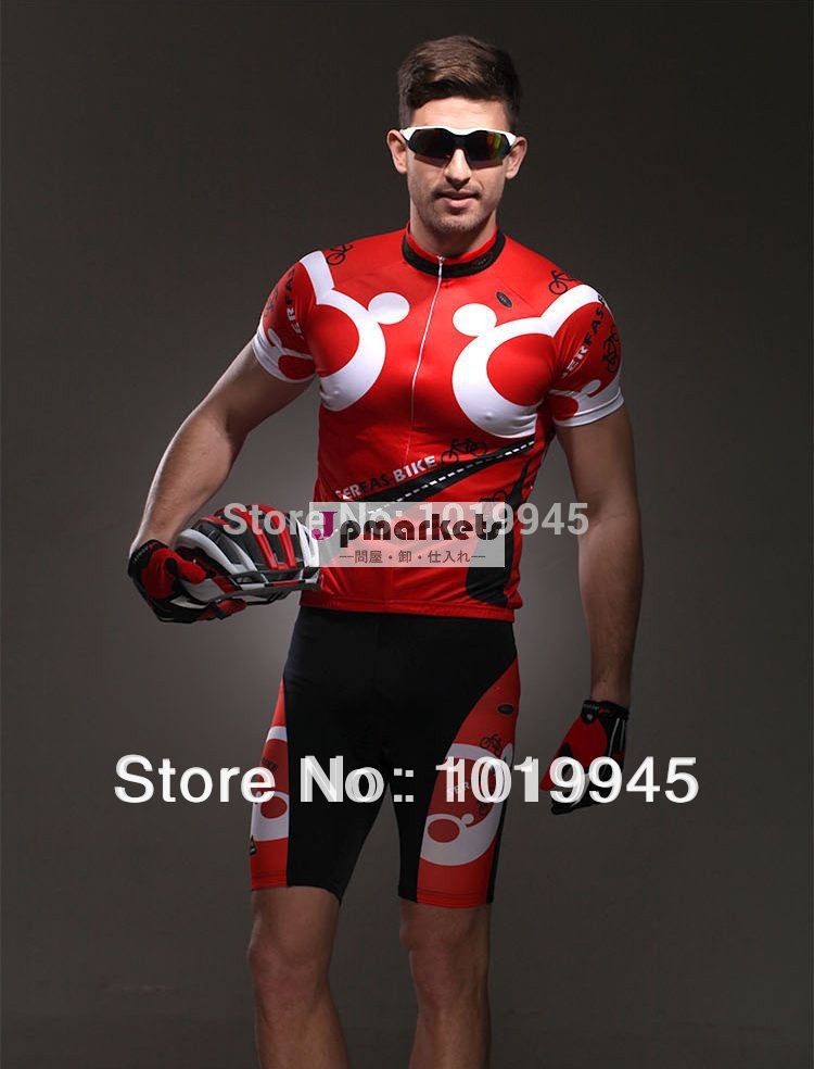 サイクリングジャージ、 夏のバイク2014年設定された服、 衣類メンズサイクリング半袖ジャージ、 サイクリングジャージ+02016ショートパンツ問屋・仕入れ・卸・卸売り