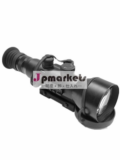 軍事gen2+ナイトビジョンライフルスコープ、 夜vsion4.4倍に視野500mライフル銃望遠照準器問屋・仕入れ・卸・卸売り