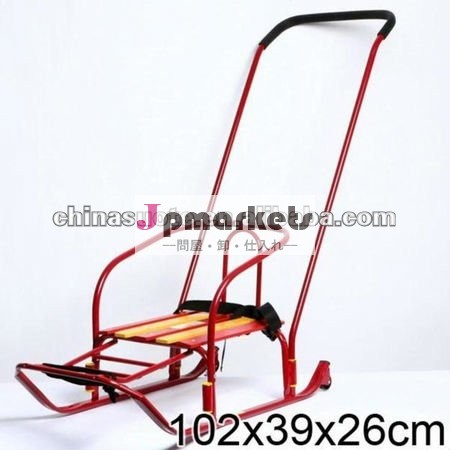 そり雪そり雪そり2013kicksled鋼木製ソリ背もたれのための木製のそり問屋・仕入れ・卸・卸売り