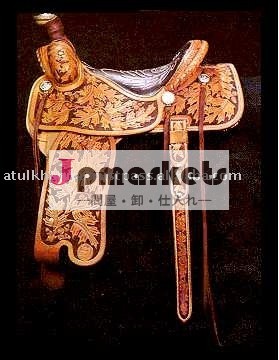 西部のサドル、 皮革の馬の鞍問屋・仕入れ・卸・卸売り