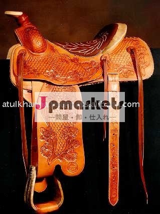 西部のサドル、 皮革の馬の鞍問屋・仕入れ・卸・卸売り