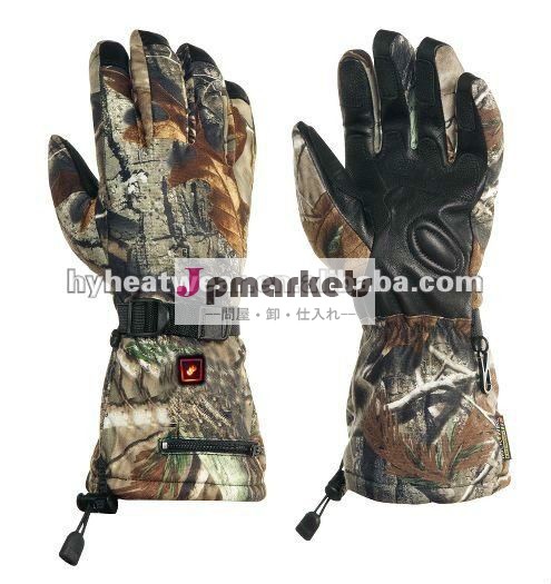 加熱された狩猟の手袋/バッテリ駆動の狩猟の手袋で加熱されたスーパー暖かい屋外の狩猟問屋・仕入れ・卸・卸売り