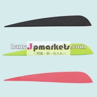 高品質のプラスチック矢印4" pvc羽根アーチェリーの矢羽根混合された色の卸売弓屋外問屋・仕入れ・卸・卸売り