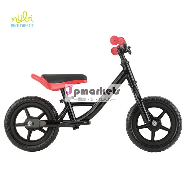 12インチスチールフレームプラスチックホイールバランスバイクキックバイク子供自転車問屋・仕入れ・卸・卸売り