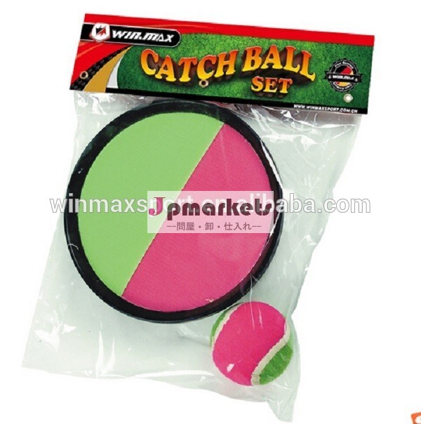 ビーチパドルボール、 マジックテープボールがセットキャッチ/ベルクロビーチボールのゲームをキャッチ問屋・仕入れ・卸・卸売り