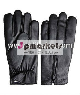 Bpg-27016革のファッション手袋、 黒ドレスの革手袋問屋・仕入れ・卸・卸売り