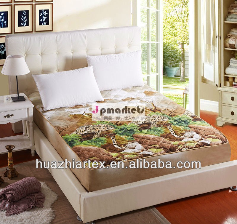 bedfitted3dプリントシート、 中国製キルトのベッドシート問屋・仕入れ・卸・卸売り