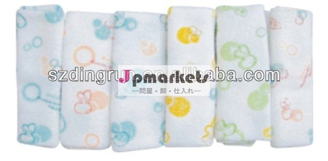 印刷されたgauzed赤ちゃんの布おむつのパターン問屋・仕入れ・卸・卸売り