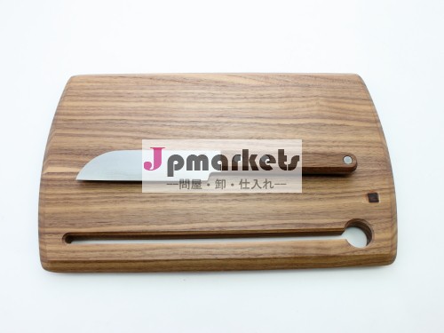 ミニナイフとクルミajigatayaまな板セット日本製問屋・仕入れ・卸・卸売り