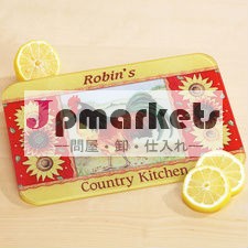 装飾的な個人化されたガラスのまな板問屋・仕入れ・卸・卸売り
