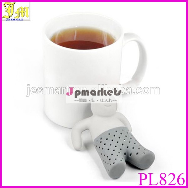 昇進の販売の新しいシリコンmr2014年。 緩い茶葉は茶かごストレーナーフィルターディフューザハーブスパイス問屋・仕入れ・卸・卸売り
