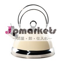 ステンレス笛吹きケトル3.0lカラー塗装と、 紅茶用のやかん問屋・仕入れ・卸・卸売り