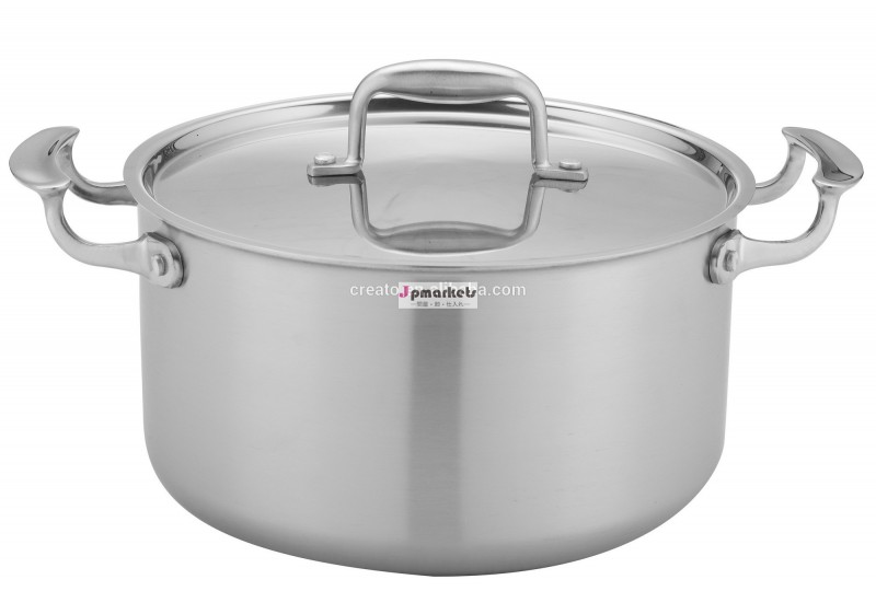 ステンレス鋼キャセロールパンふたが付いている- ファッショナブルな- トップ、 販売- ヒット商品問屋・仕入れ・卸・卸売り