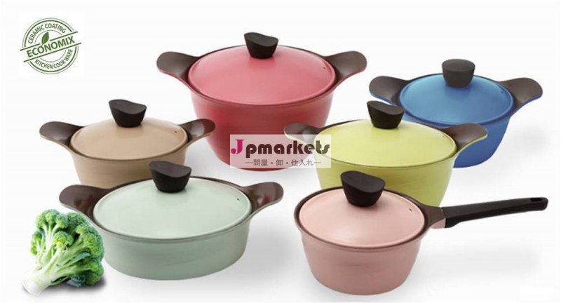 ダイカストアルミノンスティック韓国優れたセラミックコーティング調理器具問屋・仕入れ・卸・卸売り