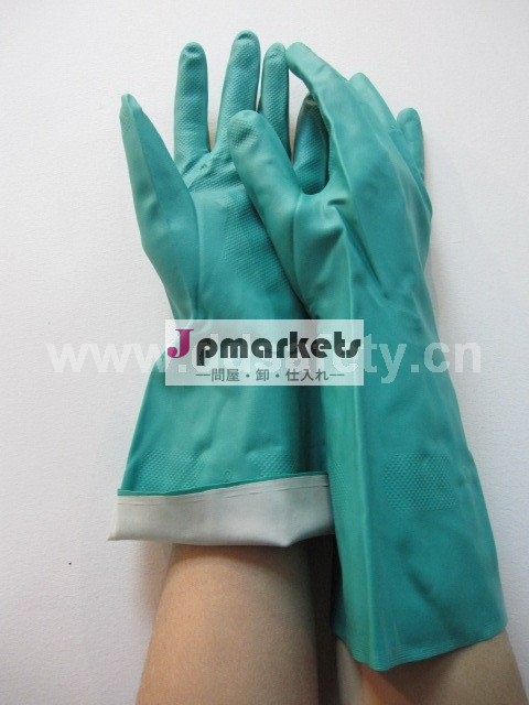緑のニトリル手袋ニトリル業界glovesdhl445家庭用手袋問屋・仕入れ・卸・卸売り