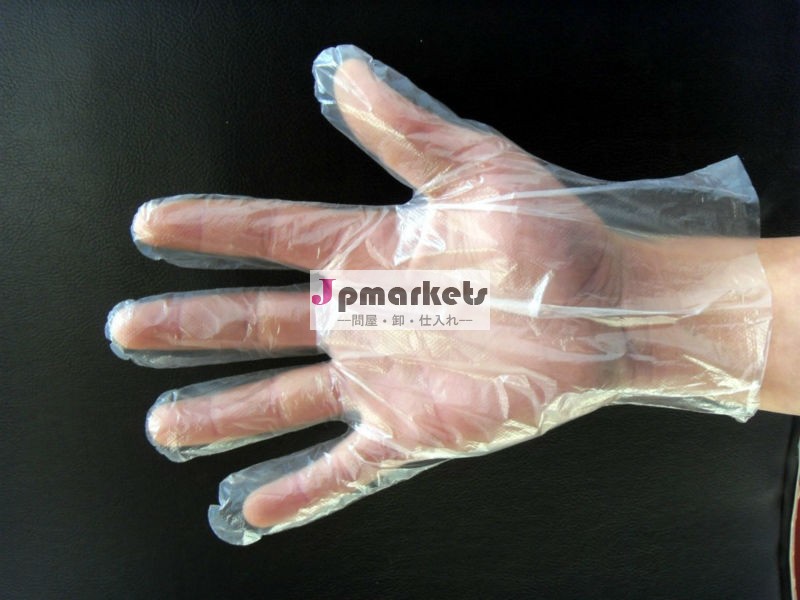 透明なポリエチレン手袋ノン/- 再利用可能なポリglvoes問屋・仕入れ・卸・卸売り
