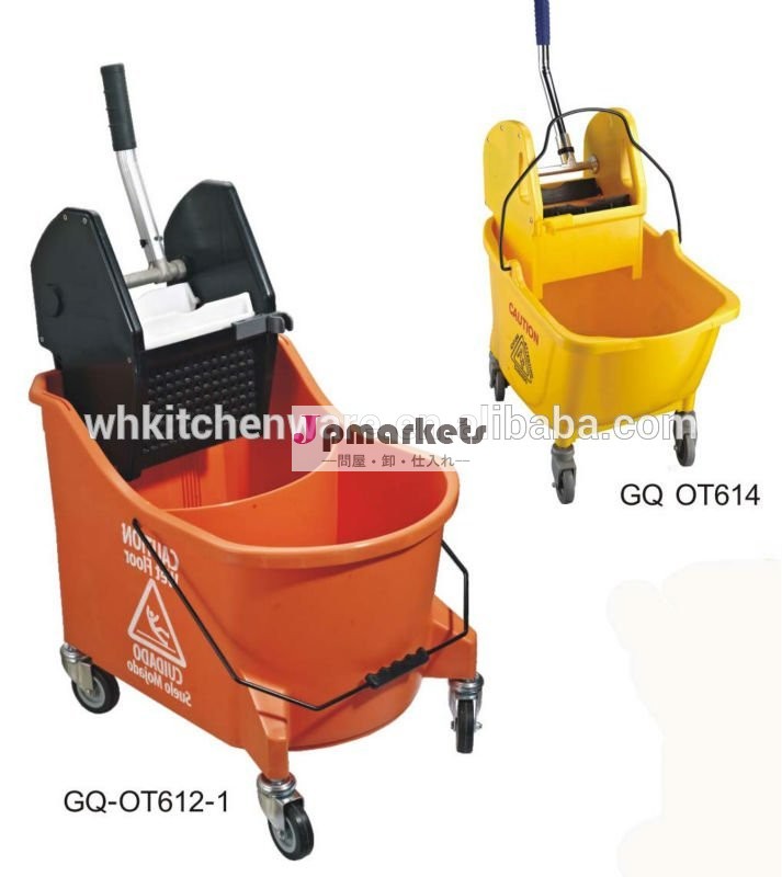 32リットル/36リットル/46l品質なデラックス絞り器モップバケツ問屋・仕入れ・卸・卸売り