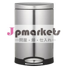 12リットルペダルビン、 廃棄物の容器、 304ステンレス鋼のゴミ箱、問屋・仕入れ・卸・卸売り