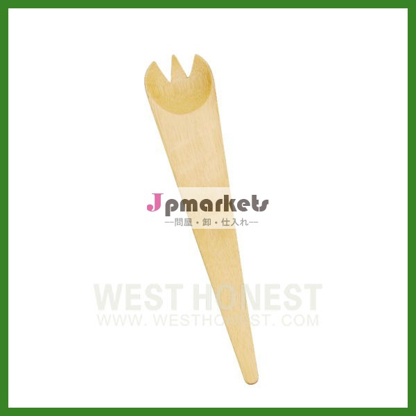 英語の単語" w「 麺用の彫刻が施された竹フォーク問屋・仕入れ・卸・卸売り