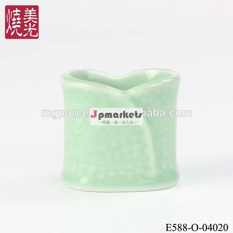 ソリッドカラー日本磁器食器やe588-o-04020セラミックつまようじホルダー問屋・仕入れ・卸・卸売り