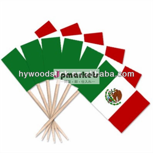 様々なサイズの旗のつまようじバルク装飾メキシカン問屋・仕入れ・卸・卸売り