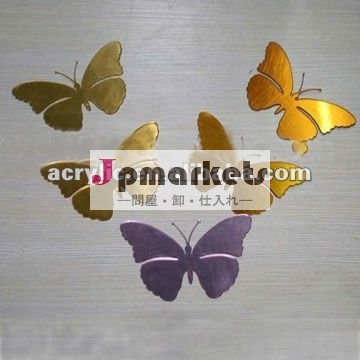 2012のアクリルの蝶形ミラーのステッカーの壁の装飾問屋・仕入れ・卸・卸売り