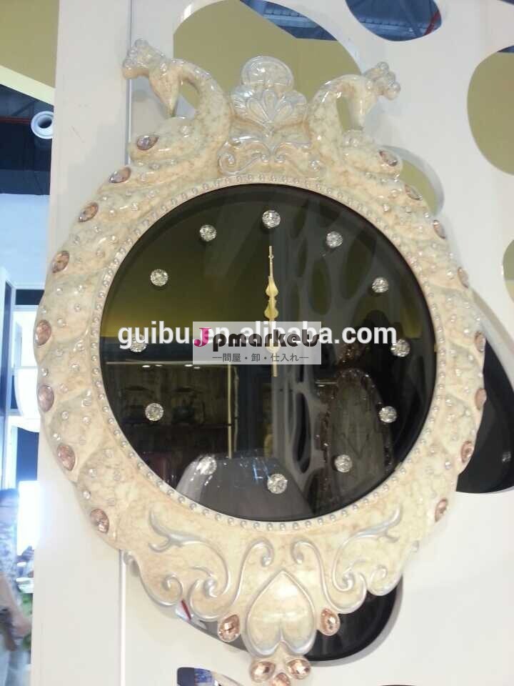 卸売家の装飾の高品質ハイエンドchrismasのギフトのための壁の時計工場出荷時の価格と問屋・仕入れ・卸・卸売り