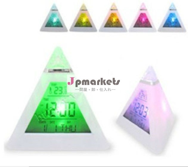 新しいデザインのカラー2013流通し変化のピラミッドの時計カレンダー問屋・仕入れ・卸・卸売り