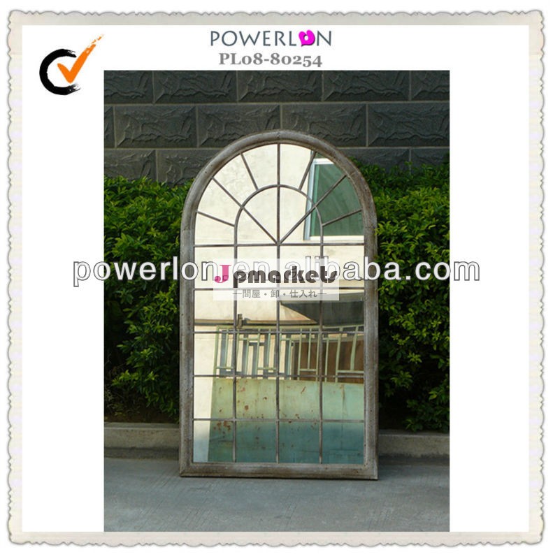 屋外の装飾的な鉄の壁ミラーガラス問屋・仕入れ・卸・卸売り
