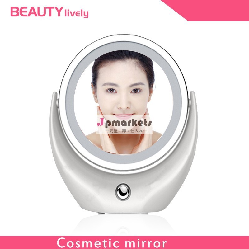 トップの販売beautylively現代のラウンドテーブルledライト付き化粧鏡問屋・仕入れ・卸・卸売り