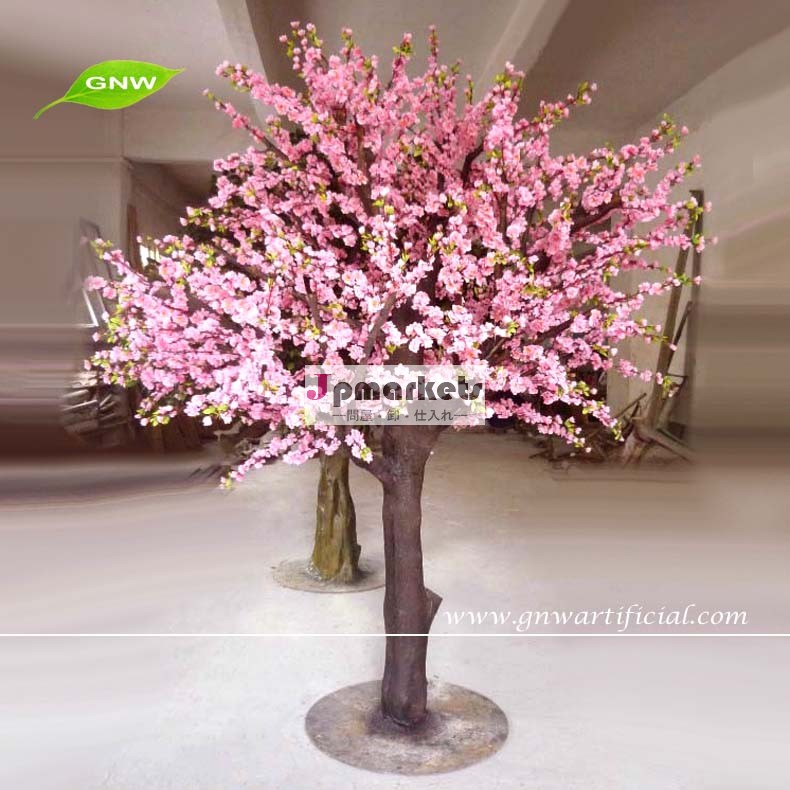 人工桃の花のツリーgnwbls030造園装飾的な結婚式の高6フィート問屋・仕入れ・卸・卸売り