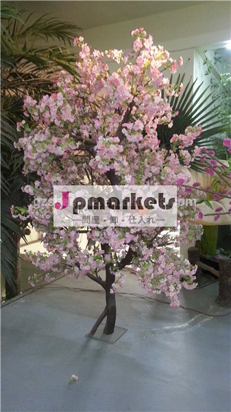 7ftツリー屋内装飾的な人工的な桜の花の人工的な桜の木のピンク問屋・仕入れ・卸・卸売り