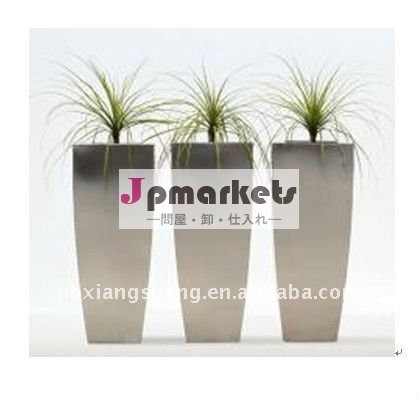 装飾的な鉢/の金属製の植木鉢/ステンレス鋼の植木鉢問屋・仕入れ・卸・卸売り