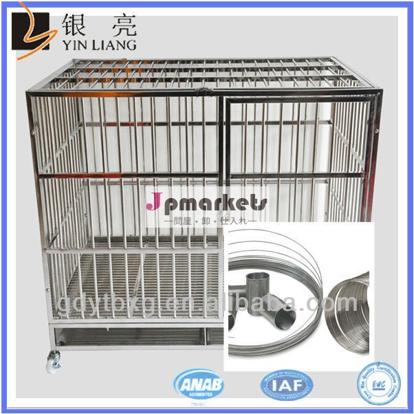 新しい中国のためのステンレス鋼線犬のペットのケージのサプライヤー問屋・仕入れ・卸・卸売り