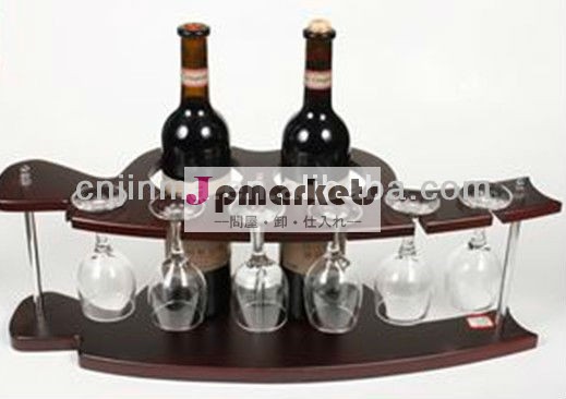 ガラスのホールダーが付いている2012年の家族の木のワインの棚問屋・仕入れ・卸・卸売り