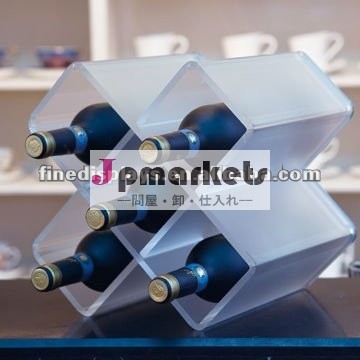 現代アクリルのワインのホールダーのワインの表示ワインの棚(HF-A-227)問屋・仕入れ・卸・卸売り