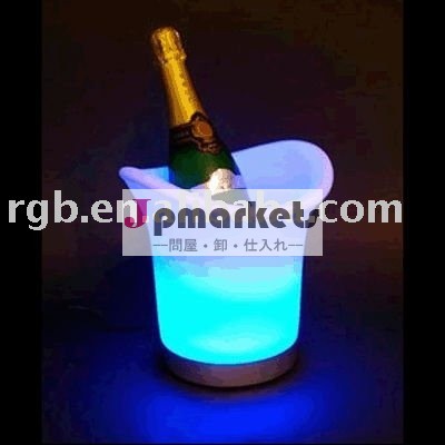 再充電可能なLEDの氷のワインクーラーかビールホールダー(導かれたライト、導かれたワインクーラーを変える色)問屋・仕入れ・卸・卸売り