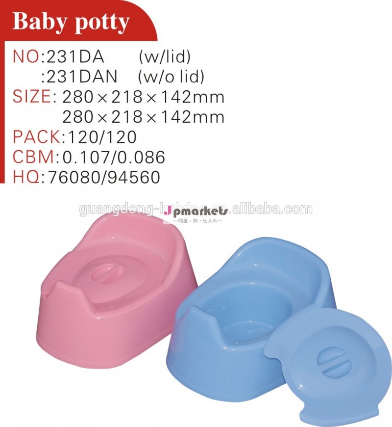 ・熱い販売の良質のプラスチック赤ちゃんおまる/蓋のないプラスチック製オマル問屋・仕入れ・卸・卸売り