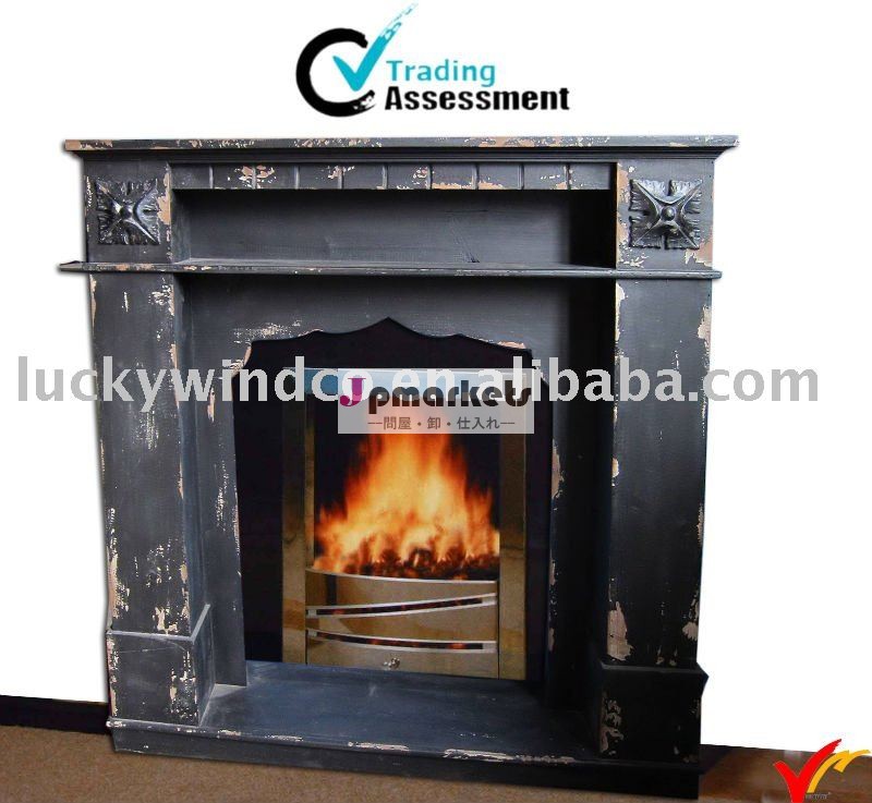 fsc木材ヴィンテージフレンチスタイルの暖炉のマントルピース問屋・仕入れ・卸・卸売り