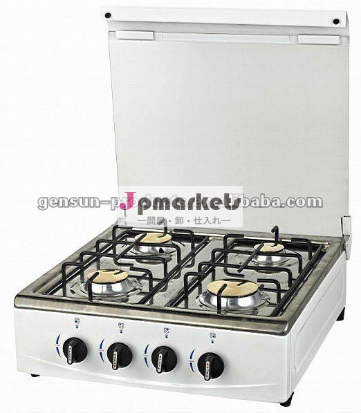Whitedは塗ったガラスふたのガスのcooktop (GS-04SEG)を問屋・仕入れ・卸・卸売り