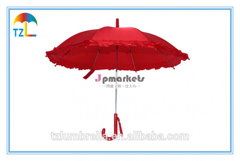 子供の雨の傘屋外/17インチ子供のための赤いパーソナライズ問屋・仕入れ・卸・卸売り