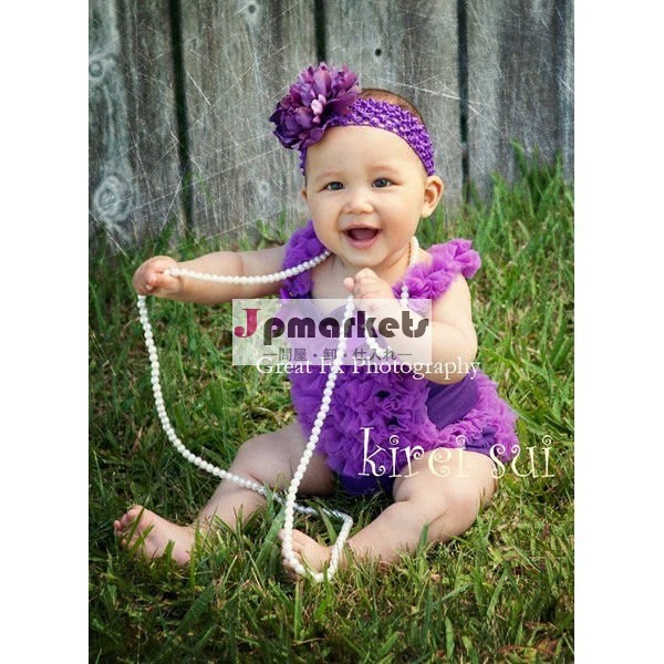 紫色のフリルpettitop赤ちゃんハロウィーンパソコン2セット付きパンティー問屋・仕入れ・卸・卸売り