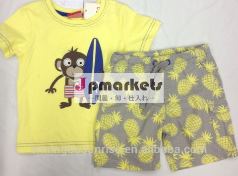2ピースセット。 子供のための衣類のセット、 カジュアル子供の夏の衣類のセット問屋・仕入れ・卸・卸売り