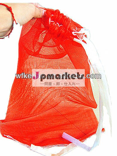 Peモノフィラメントメッシュ赤いフルーツの包装袋/ネットメッシュフルーツの包装袋問屋・仕入れ・卸・卸売り