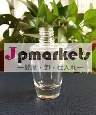 材料の香水クリスタルホワイトマニキュアオイルのボトル千ミリリットルガラスびん問屋・仕入れ・卸・卸売り