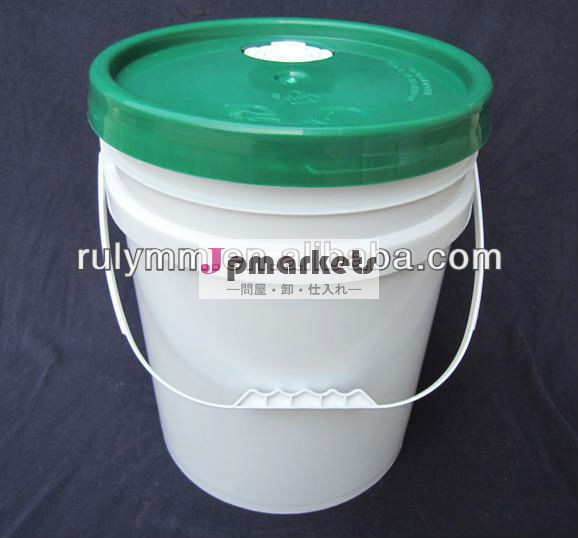 新しい到着の20l注ぎ口付プラスチックバケツキャップとハンドル問屋・仕入れ・卸・卸売り